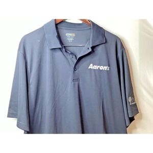 NWOT Aaron's Core 365‎ Men's Collared Polo Shirt Dark Gray 3XL